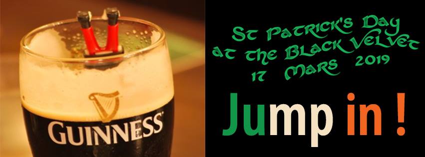 Saint Patrick's in Bordeaux -Black Velvet Bar